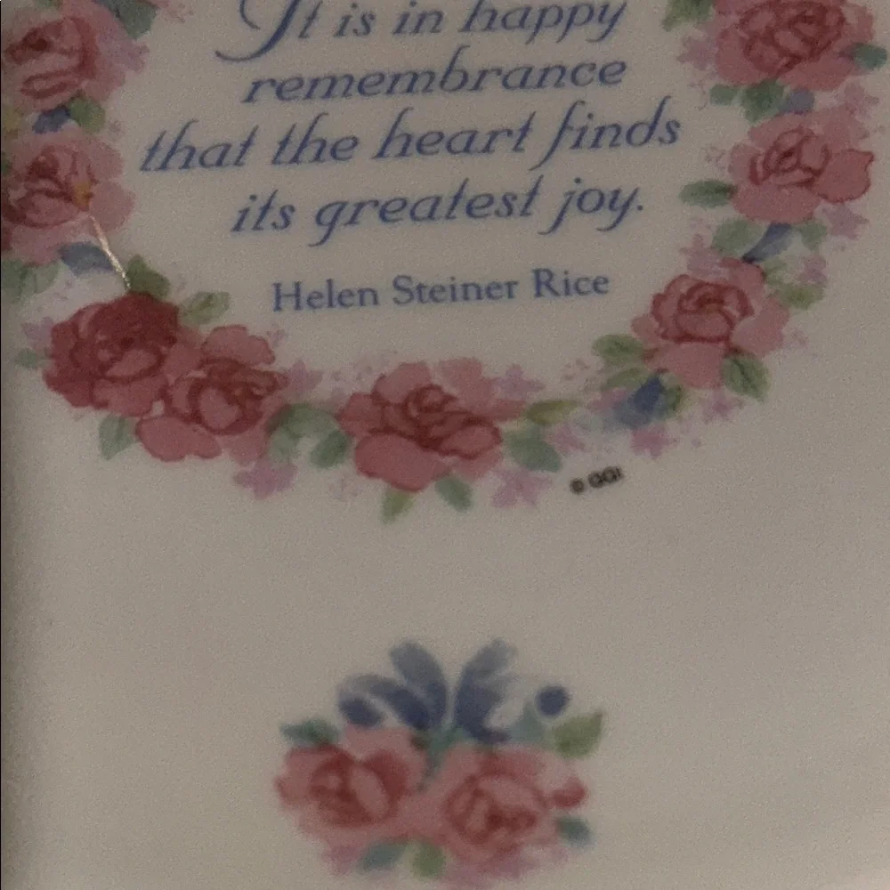 Helen Steiner Rice Tradition of Inspiration floral Tea Cup & Saucer